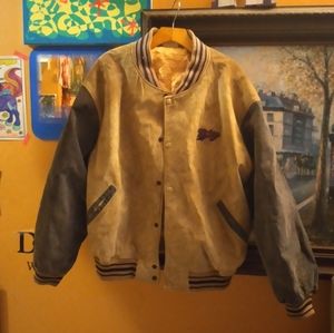 VINTAGE Disney Leather Jacket